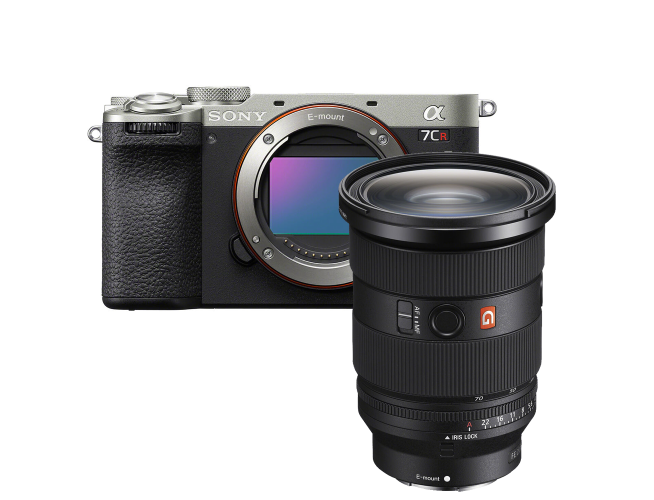 Sony A7CR Zilver + FE 24-70mm f/2.8 GM II