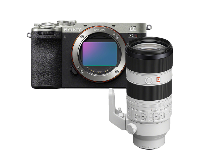 Sony A7CR Zilver + FE 70-200mm f/2.8 GM II