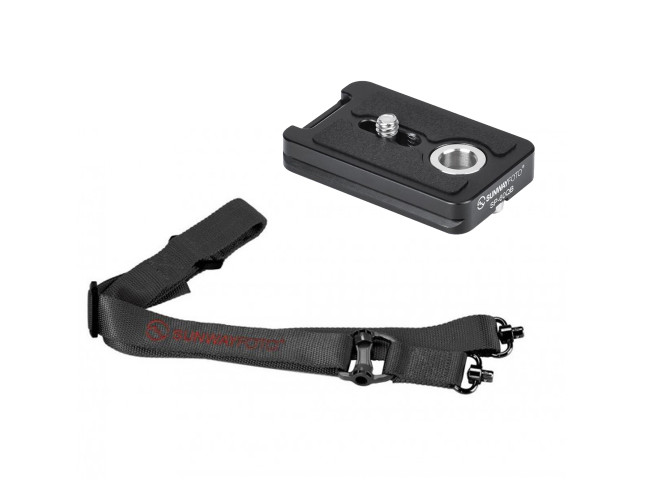 Sunwayfoto Camera Strap Black + SP-60QB