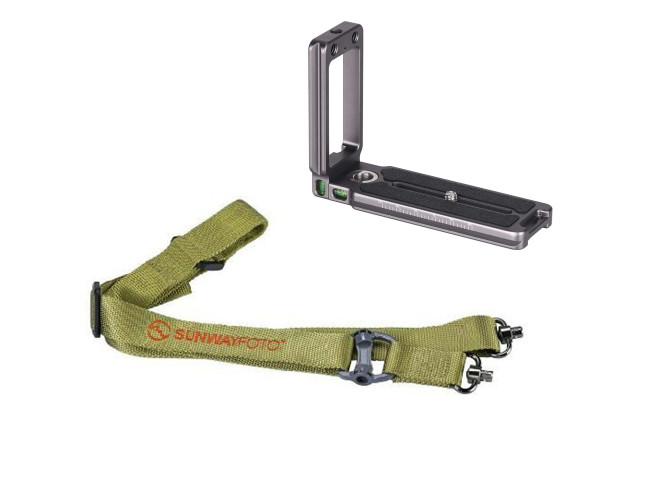 Sunwayfoto Camera Strap Green + DPL-07