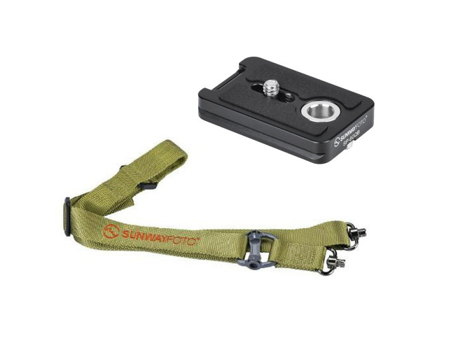 Sunwayfoto Camera Strap Green + SP-60QB