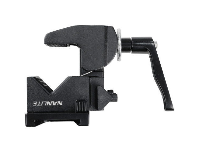 Nanlite Super Clamp w/ Hook + Adjustable Handle (for Forza 300II/BII 500II/BII and Pavoslim)