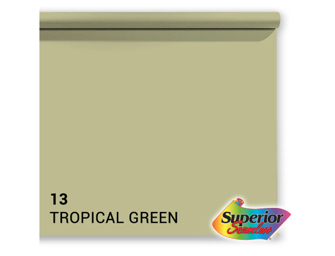 Superior Achtergrondpapier Tropical Green 2.72m x 11m