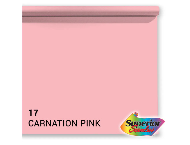Superior Achtergrondpapier Carnation Pink 1.35m x 11m