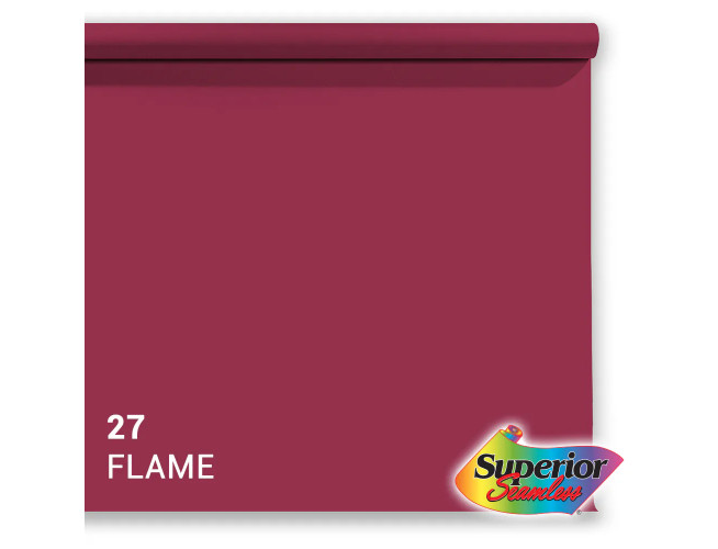 Superior Achtergrondpapier Flame 1.35m x 11m