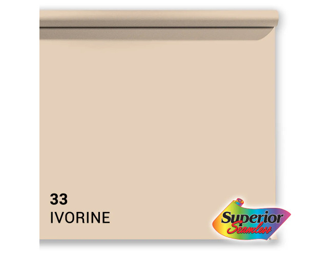 Superior Achtergrondpapier Ivorine 2.72m x 11m