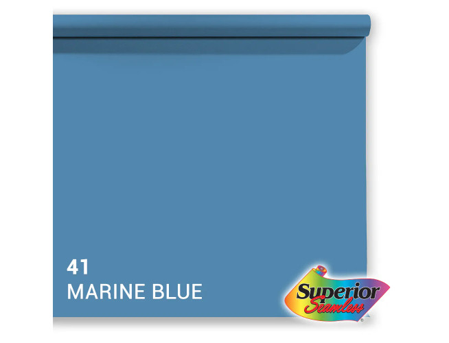 Superior Achtergrondpapier Marine Blue 2.72m x 11m