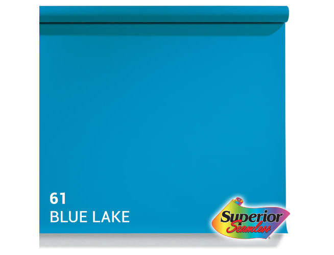 Superior Achtergrondpapier Blue Lake 2.72m x 11m