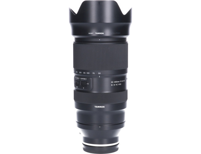 Tweedehands Tamron 50-400mm f/4.5-6.3 DI III VC VXD Sony FE CM8472