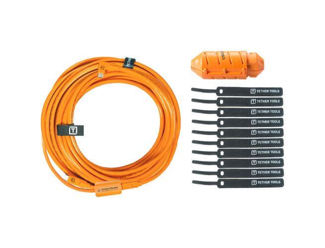 TetherBoost Pro 9.4m USB-C naar C Kabelsysteem Hoek
