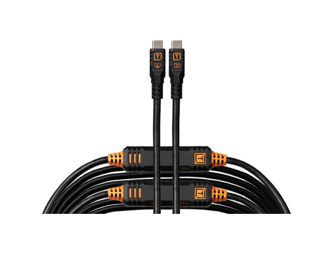 TetherTools Leverlock & Cable Kit Optima 10G 31' (9.2m) Straight to Straight, Non-Reflective Black