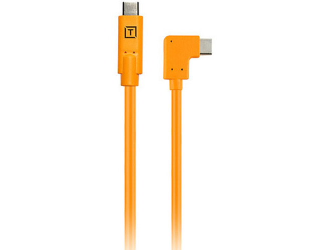 TetherTools TetherPro USB-C Right Angle to USB-C Pigtail 50 cm