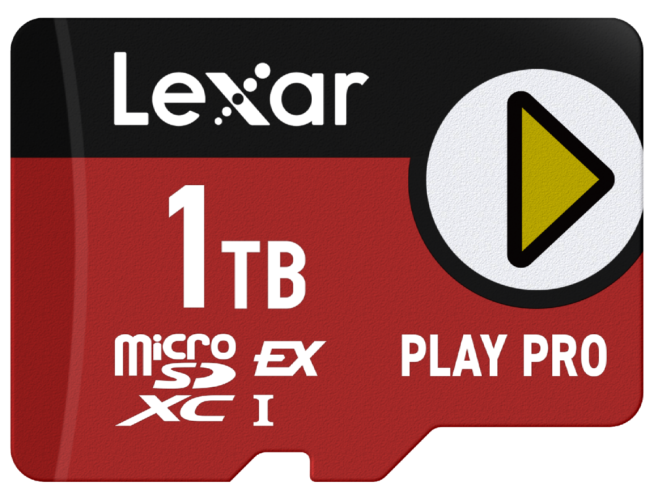 Lexar MicroSD Express 7.1 Play Pro 1TB (104MB/s w/ UHS-I)