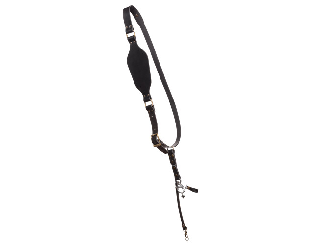 The Hantler Camera Shoulder strap Black L/XL