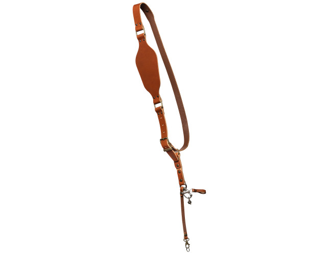 The Hantler Camera Shoulder strap Cognac L/XL