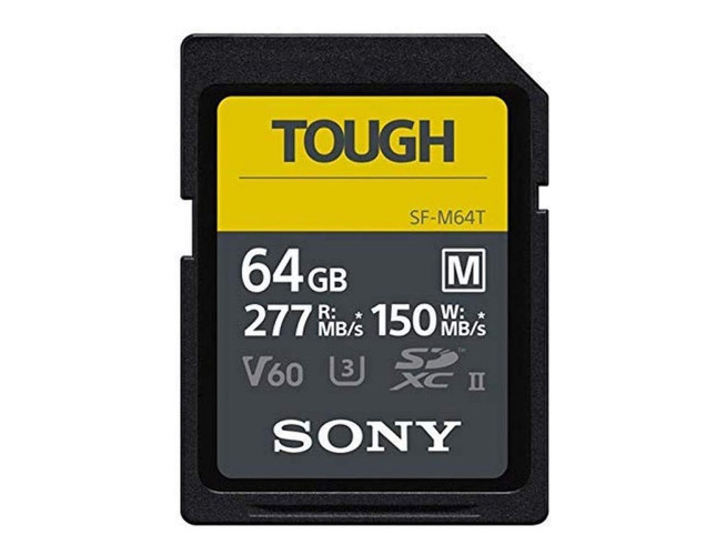 Sony SDXC 64GB UHS-II Tough R277/W150 MB/s