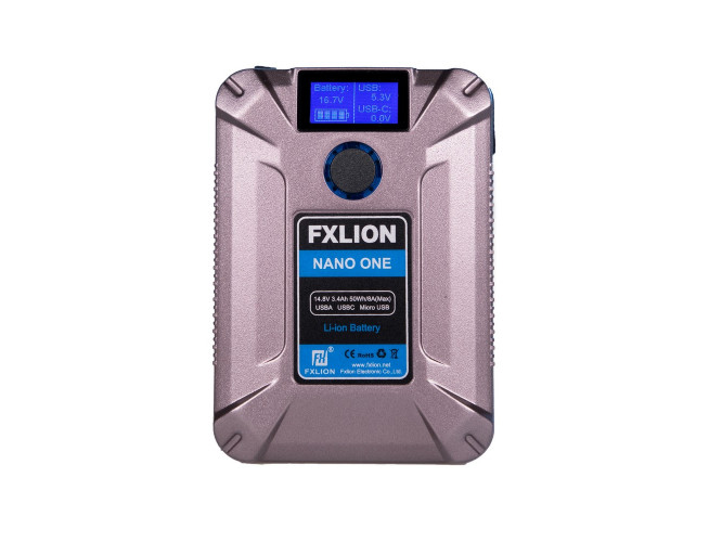 FXLion Nano One (Silver) 14.8V/50WH V-lock