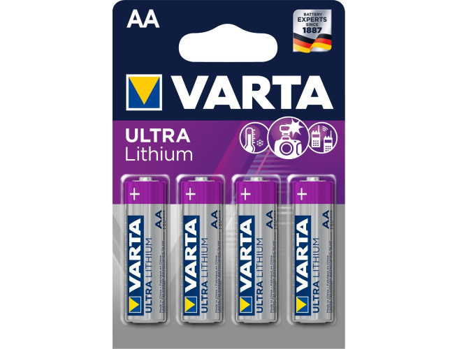 Varta AA Ultra Lithium 4 pak nr.6106