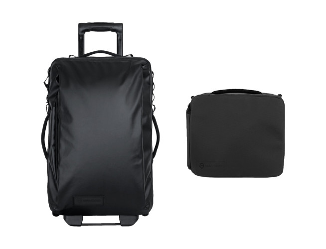 WANDRD Transit Carry-On Roller Black Essential+ Bundle