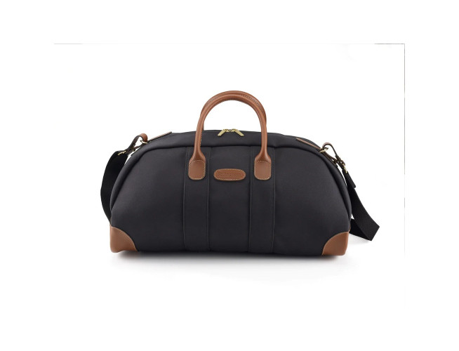 Billingham Weekender - Black Fibrenyte/Tan