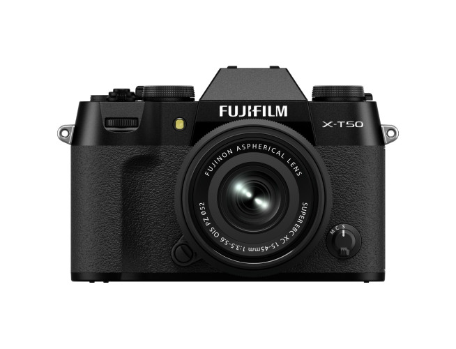 Fujifilm X-T50 Zwart + XC 15-45mm