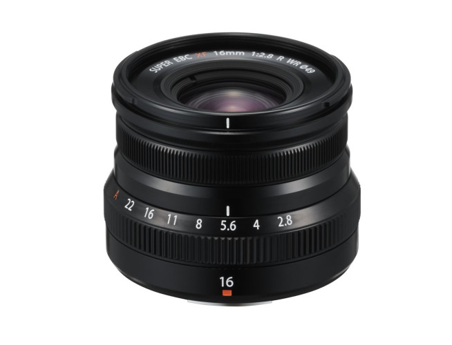 Fujifilm XF 16mm f/2.8 R WR black
