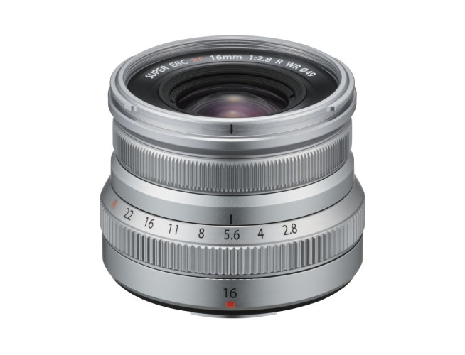 Fujifilm XF 16mm f/2.8 R WR silver