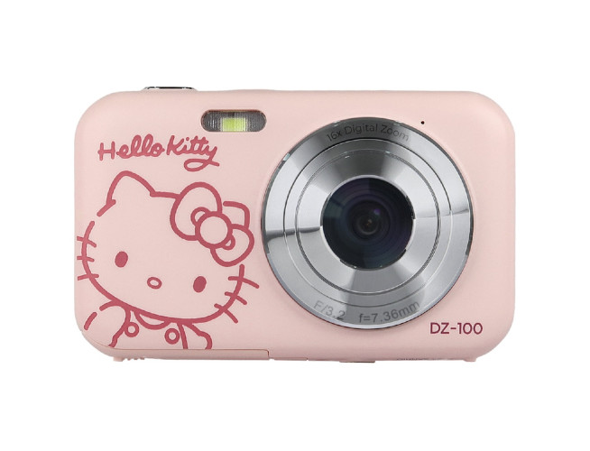 Yashica DZ-100 Hello Kitty Pink