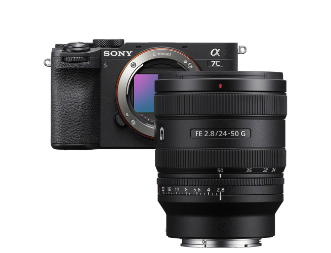 Sony A7C II Zwart + FE 24-50mm f/2.8 G