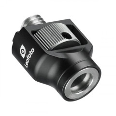 Leofoto QDM-2 3/8-inch schroefdraad mount voor QR draagriem