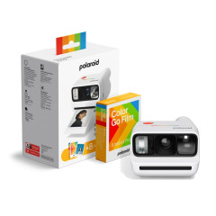 Polaroid Go Gen 3 White + Color Film Bundle (8 Photos)