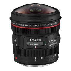 Canon EF 8-15mm f/4.0L Fisheye USM