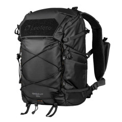 Leofoto Outdoor Series 25l Backpack Bag + Medium Insert (Black)