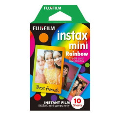Fujifilm Instax Mini Colorfilm Rainbow Enkelpak