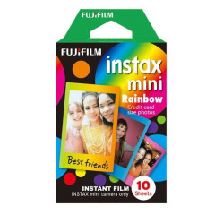 Fujifilm Instax Mini Colorfilm Rainbow Enkelpak