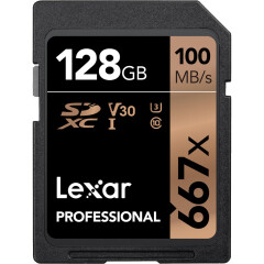 Lexar SDXC Pro 128GB 667X UHS-I