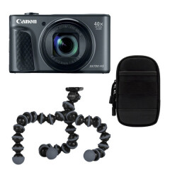 Canon Powershot SX740 HS Black Travel kit