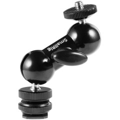 SmallRig 1135 Cool V1 Multi func. Dbl BallHead w/ Shoe Mnt