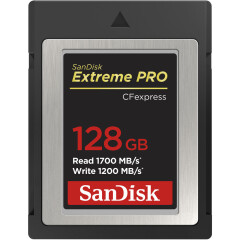 Sandisk CFexpress Extreme Pro 128GB 1700 / 1200MB/s type B