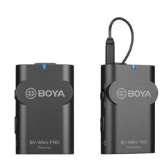 Boya BY-WM4 Pro-K1 Lavalier draadloze microfoonset