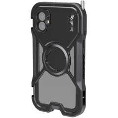 SmallRig 2455 Pro Mobile Cage for iPhone 11 (Black)