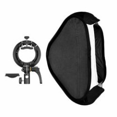 Godox S2-type Bracket Bowens + Softbox 60x60cm