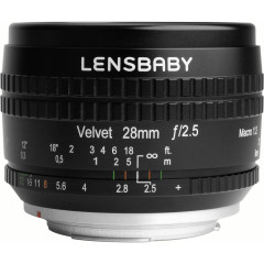 Lensbaby Velvet 28 Nikon F