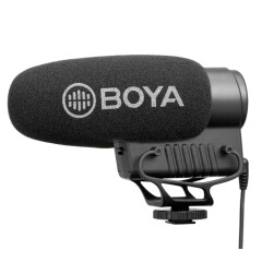 Boya BY-BM3051S Mono/Stereo switchable shotgun microfoon