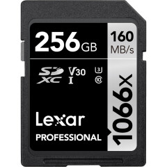 Lexar SDXC Professional UHS-I 1066x 256GB