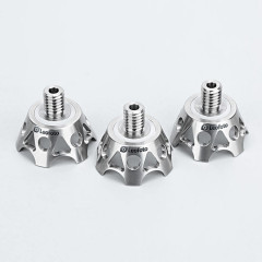 Leofoto TF-02 Titanium klauw voetjes 3 stuks