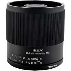 Tokina SZX Super Tele 400mm f/8.0 Reflex MF Canon EF