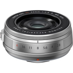 Fujifilm XF23mm f/2.8 R WR Silver (Pancake)