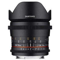 Samyang 16mm T2.6 ED AS UMC VDSLR Canon
