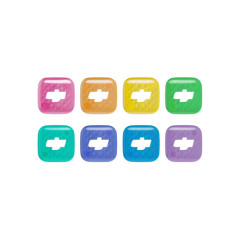 DJI Mic Mini 2S Multi-Colour Magnetic Front Cover Set